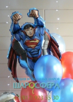 супермен шар из фольги