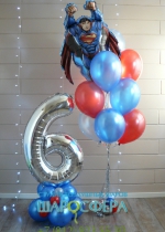 супермен воздушные шары
