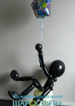 скульптура из шаров декоративная